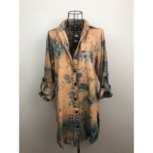 Distressed Tie Dye Shirt